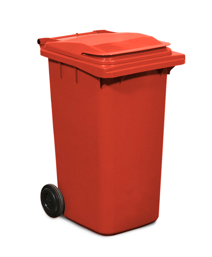 DENIOS Mobilna Velika Kanta za Otpad od Plastike 80 L Antracit