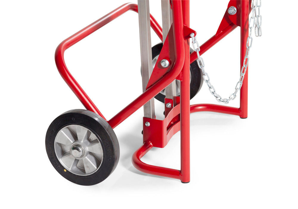 Secu Fasskarren Čelik Crvena 350 Kg 60-220 L