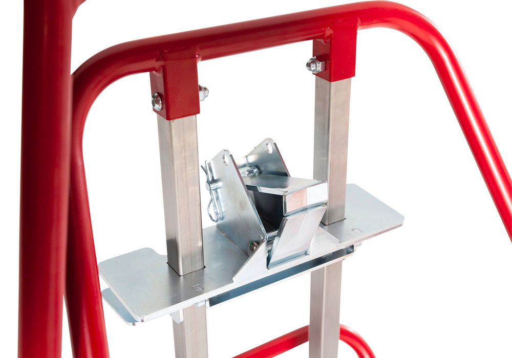 Secu Fasskarren Čelik Crvena 350 Kg 60-220 L