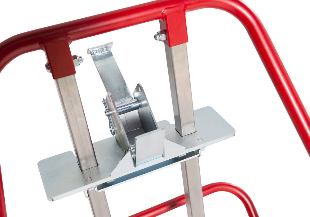 Secu Fasskarren Čelik Crvena 350 Kg 60-220 L