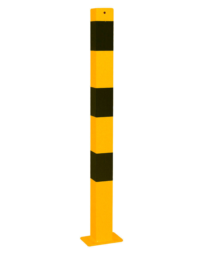 Sklopivi Čelični Zaštitni Stub Schake Žuto-Crni 70 x 70 mm 1000 mm 249368W