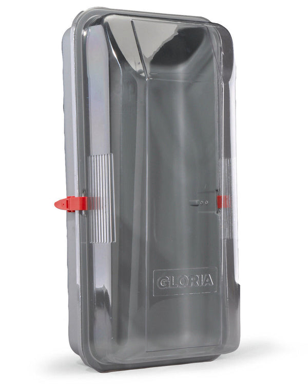 Zaštitna Hauba Za Protivpožarni Aparat DENIOS Od Polietilena Za 6 kg, Za Zidnu Montažu 320 x 210 x 620 mm