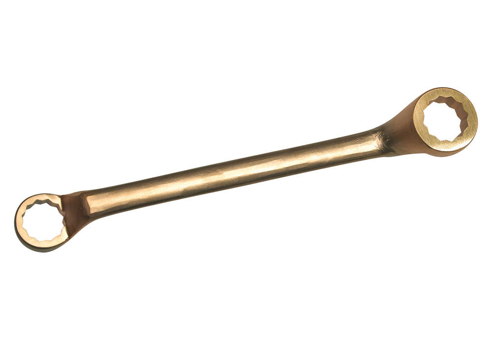 Zakrivljeni Viljuškasti Ključ Sonderbronze Funkenfrei DENIOS 250318W 6 x 7 mm 170 mm