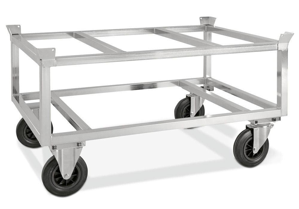 Kongamek Vozno Postolje za Euro Palete Pocinčano 1246 x 846 x 700 mm 255367W