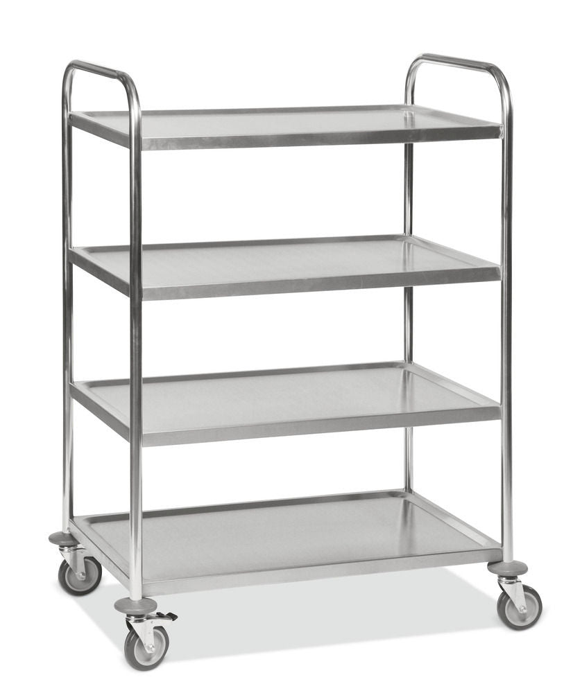 Kongamek Regalni Vagon sa 4 Nivoa Skladištenja 910 x 590 x 1260 mm 255364W