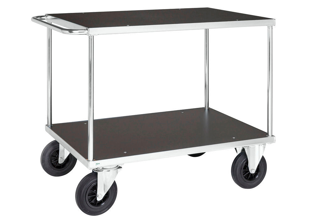 Kongamek Pocinkovani Stolni Transportni Vozič 2 Police MDF 500 kg 800 x 1300 x 870 mm 255337W