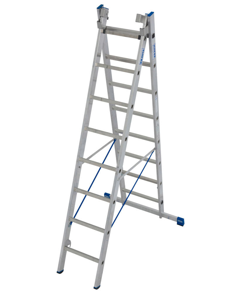 STABILO Aluminijumske Višenamenske Merdevine 3 x 8 Prečki 137568W