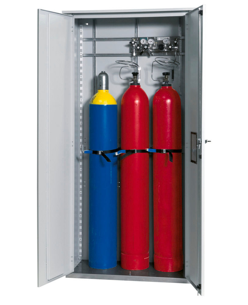 Asecos Orman Za Gasne Boce 3x50l 1000x400x2150mm Sivi
