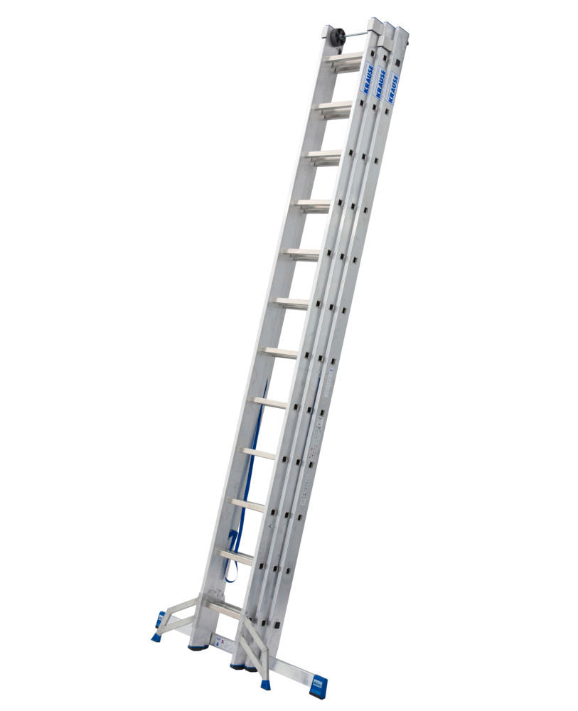 KRAUSE Aluminijumske Višenamenske Merdevine 3 x 12 Prečki 137571W