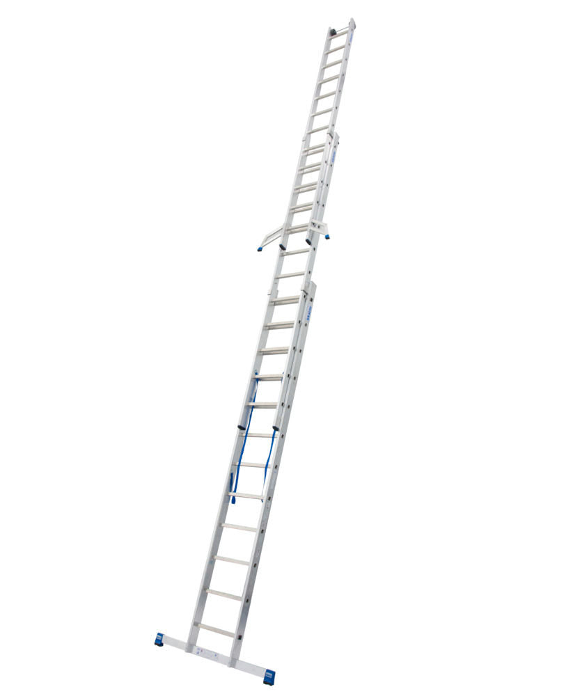KRAUSE Aluminijumske Višenamenske Merdevine 3 x 12 Prečki 137571W