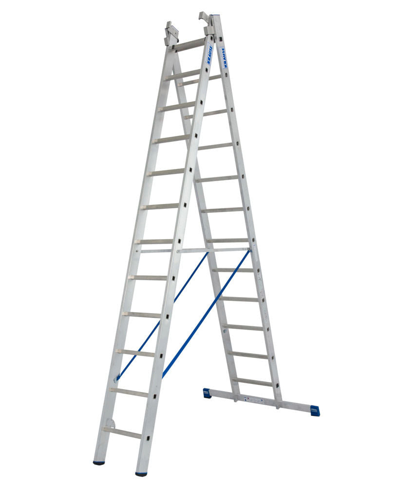 KRAUSE Aluminijumske Višenamenske Merdevine 3 x 12 Prečki 137571W