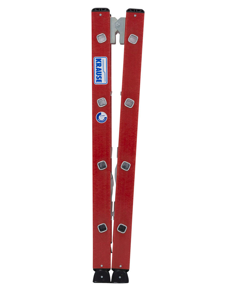KRAUSE Plastične Dvostrane Merdevine 2 x 4 Stepenika 257534W