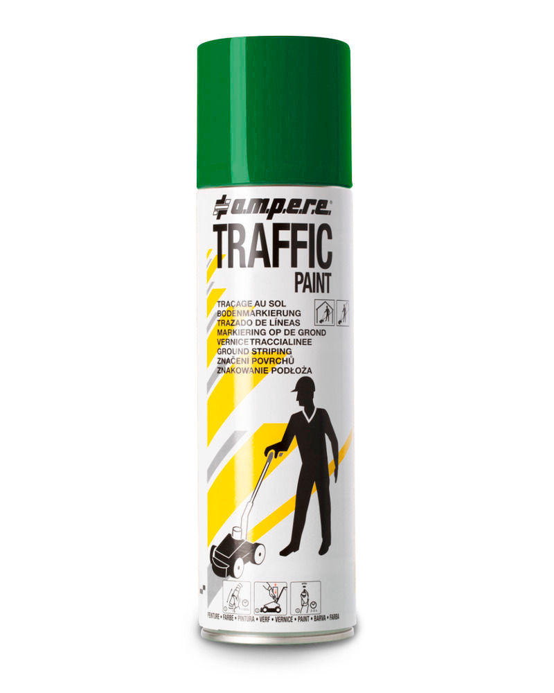 Podna Markirna Boja Ampere Traffic Zelena RAL 6024 500 ml 12 Kom 257040W