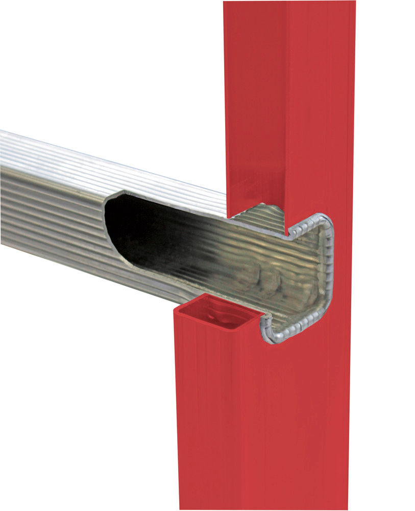 KRAUSE Plastične Prislone Merdevine 6 Prečki 257522W