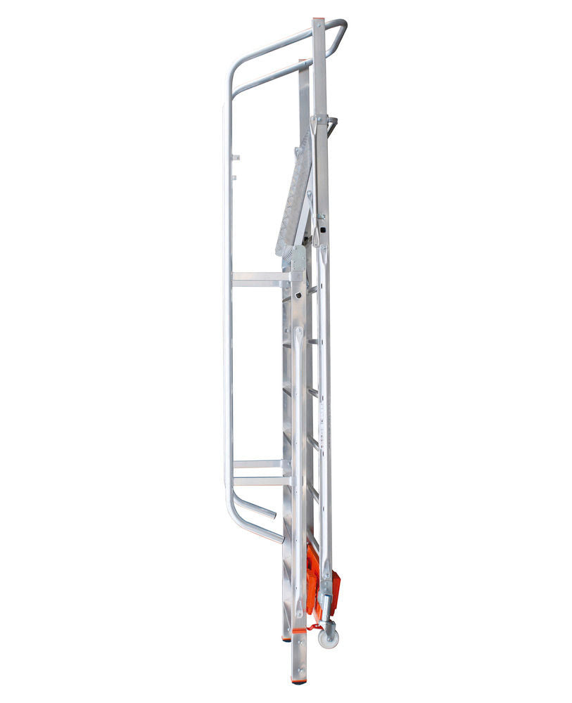 KRAUSE Aluminijumske Merdevine sa Platformom 9 Stepenika 257491W