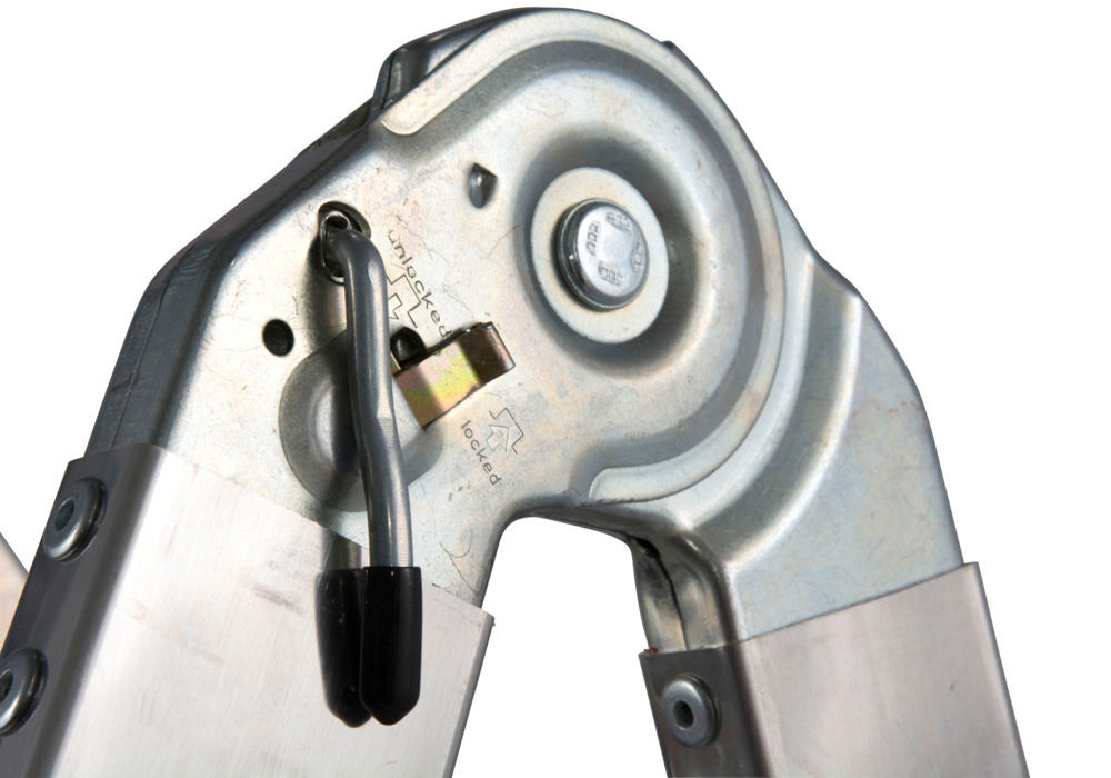 KRAUSE Aluminijumske Zglobne Teleskopske Merdevine 4 x 4 Prečke 257484W