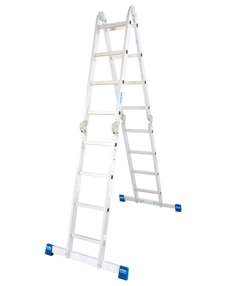 KRAUSE Aluminijumske Višenamenske Merdevine 4 x 4 Prečke 257482W