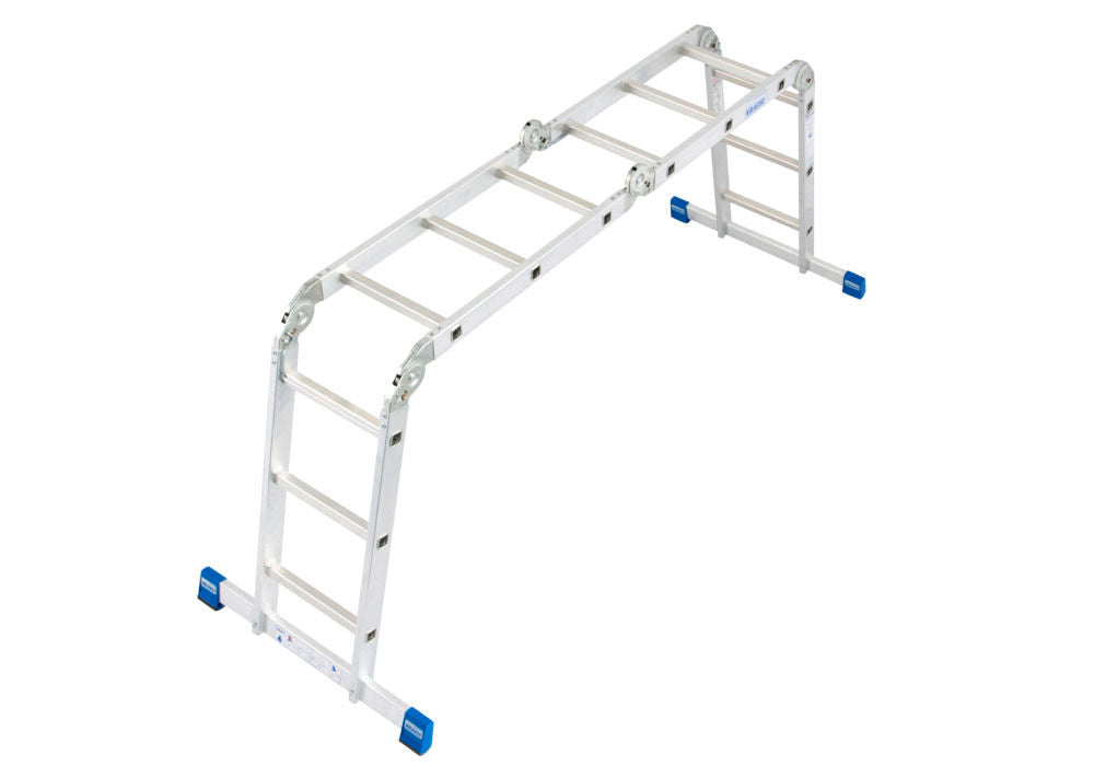 KRAUSE Aluminijumske Višenamenske Merdevine 4 x 3 Prečke 257481W