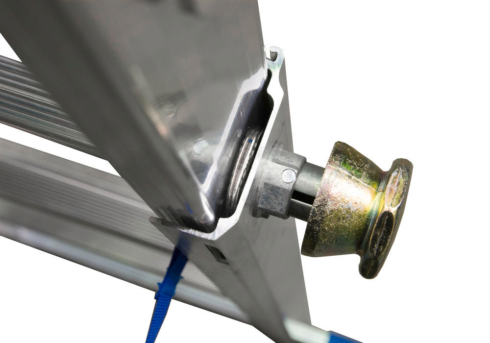 KRAUSE Teleskopske Aluminijumske Merdevine sa Platformom 6-8 Stepenika 257470W