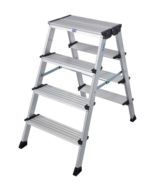 KRAUSE Dvostrano Sklopivo Gazište Aluminijum 2 x 4 Gazišta 257459W