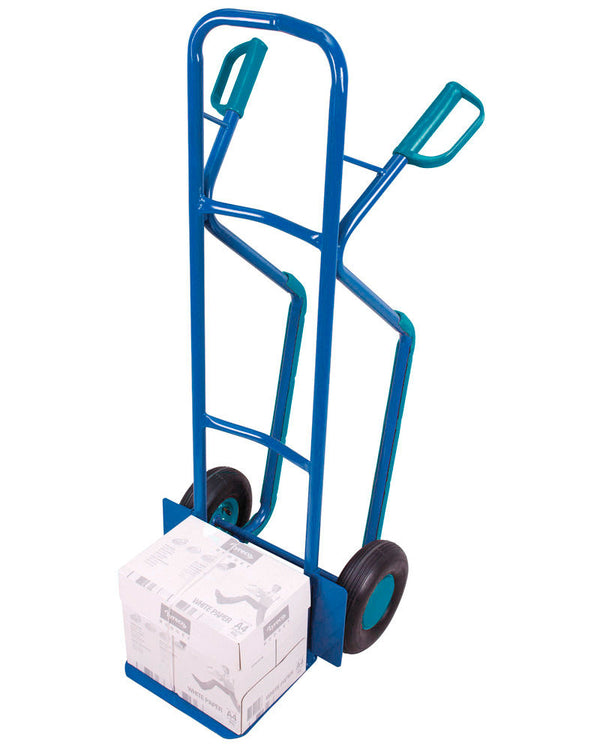 DENIOS classic-line Transportna Kolica sa Pneumatskim Gumama 615 x 550 x 1305 mm 258204W