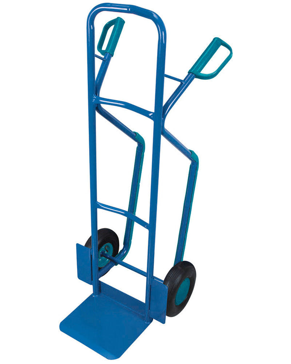 DENIOS classic-line Transportna Kolica sa Pneumatskim Gumama 615 x 550 x 1305 mm 258204W