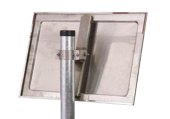 Nerđajući Saobraćajni Ogledalo Moravia 252154W 600 x 400 mm Crveno-Belo