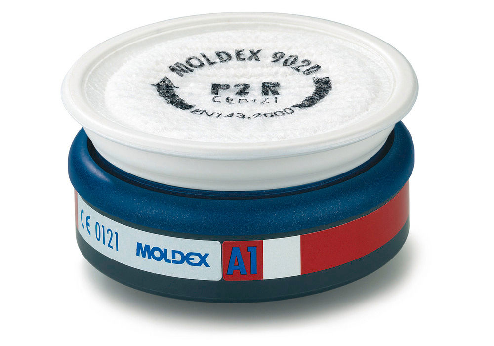 Kombifilter Moldex EasyLock A1P2 R za Maske Serije 7000/9000 8 Kom
