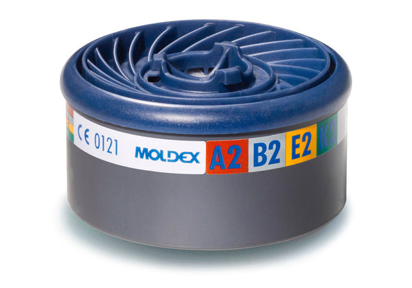 Gasfilter Moldex EasyLock A2B2E2K2 za Maske Serije 7000/9000 8 Komada