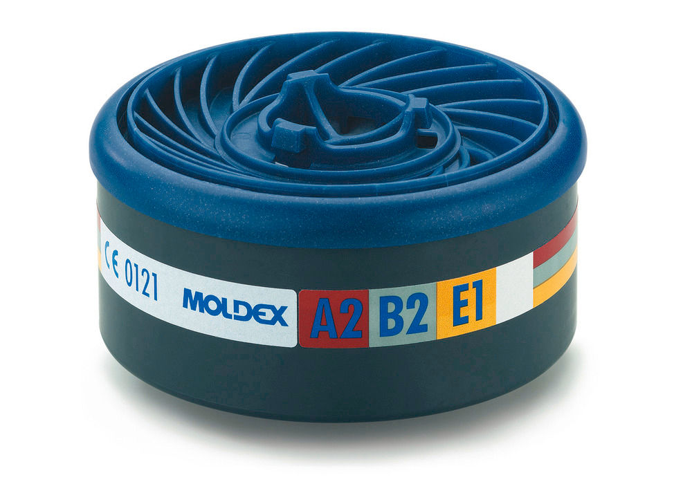 Gasfilter Moldex EasyLock A2B2E1 za Maske Serije 7000/9000 8 Komada