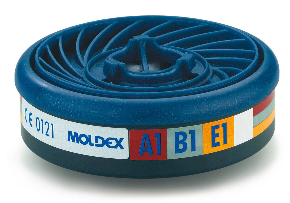 Gasfilter Moldex EasyLock A1B1E1 za Maske Serije 7000/9000 10 Komada