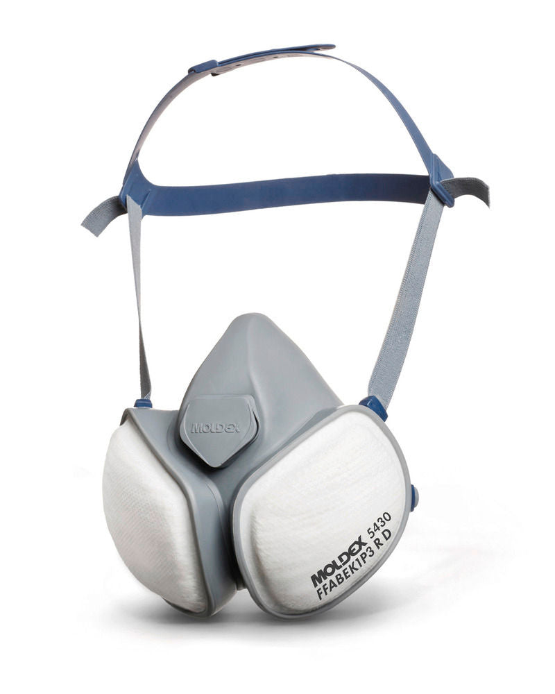Polumaska Moldex CompactMask 5430 Jednokratna FFA1B1E1K1P3 R D Siva 10 Komada