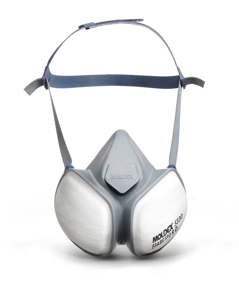 Polumaska Moldex CompactMask 5330 Jednokratna FFABE1P3 R D Siva EN 405 10 Komada