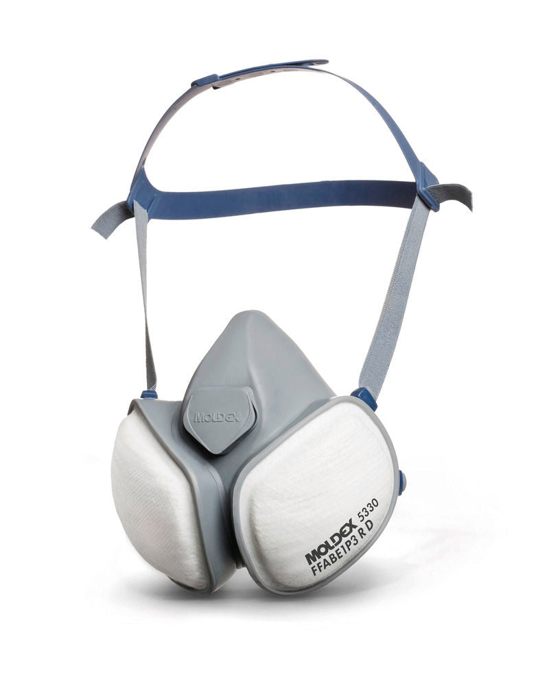 Polumaska Moldex CompactMask 5330 Jednokratna FFABE1P3 R D Siva EN 405 10 Komada