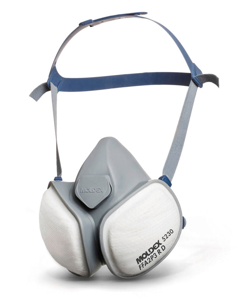 Polumaska Moldex CompactMask 5230 Jednokratna FFA2P3 R D Siva EN 405 10 Komada