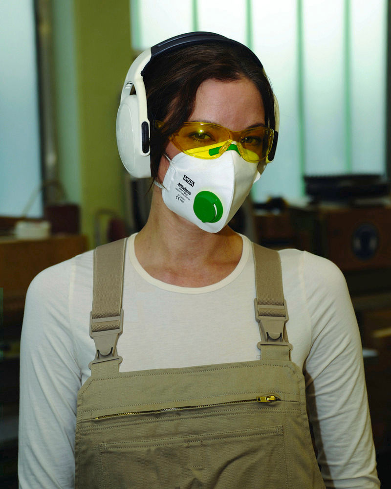 Atemschutzmaske MSA Affinity 2111 FFP1 NR D Faltbare sa Ventilom 15 Komada