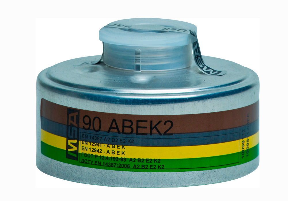 Gasfilter MSA 90 ABEK2 Zaštitni Nivo A2B2E2K2