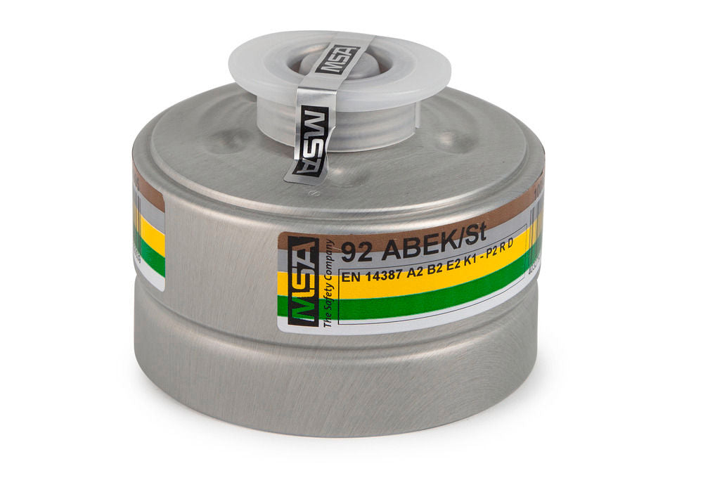 Kombinovani Filter MSA 92 ABEK/St A2B2E2K1P2 R D za Maske sa Okruglim Navojem Rd40