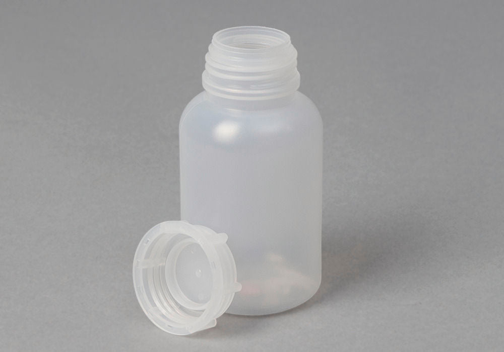 LDPE Boce sa Širokim Grlom Okrugle Prirodno-Transparentne 250 ml Pakovanje od 30 Komada DENIOS 261405W