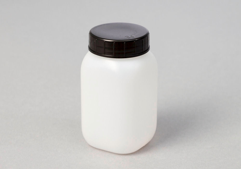 HDPE boce sa širokim grlom četvrtaste prirodno-providne 250 ml 24 komada DENIOS 257557W