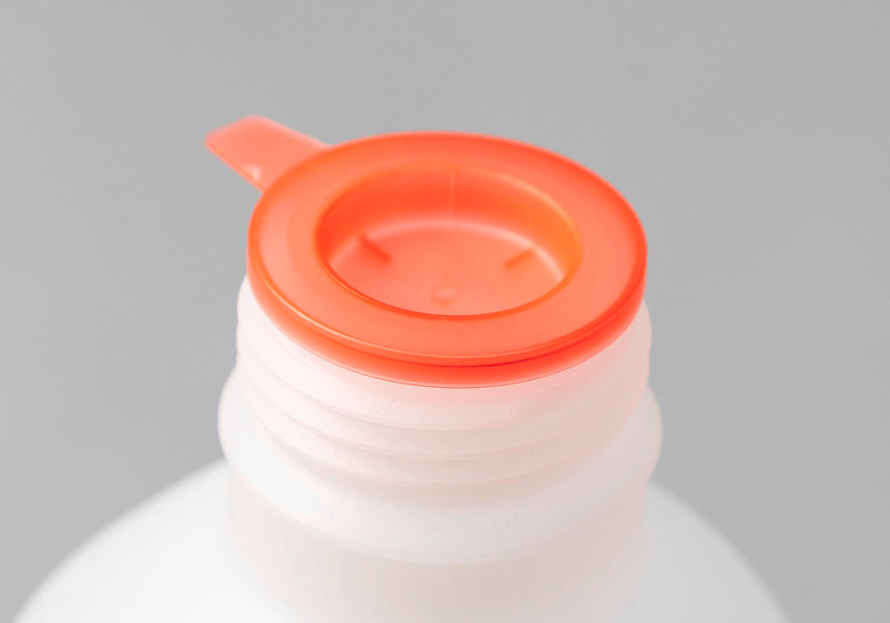 HDPE Boce sa Uskim Grlom Okrugle Prirodno-Transparentne sa UN Odobrenjem 500 ml 12 Komada DENIOS 257551W