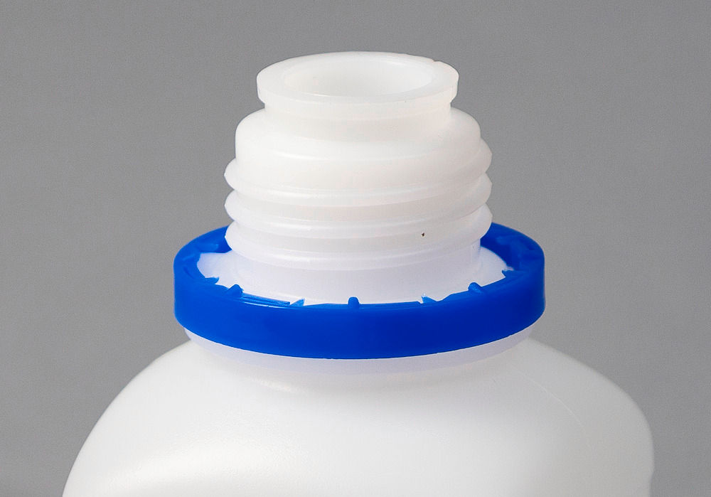HDPE boce sa uskim grlom, četvrtaste, prirodno-providne, 250 ml, 30 komada DENIOS 257547W