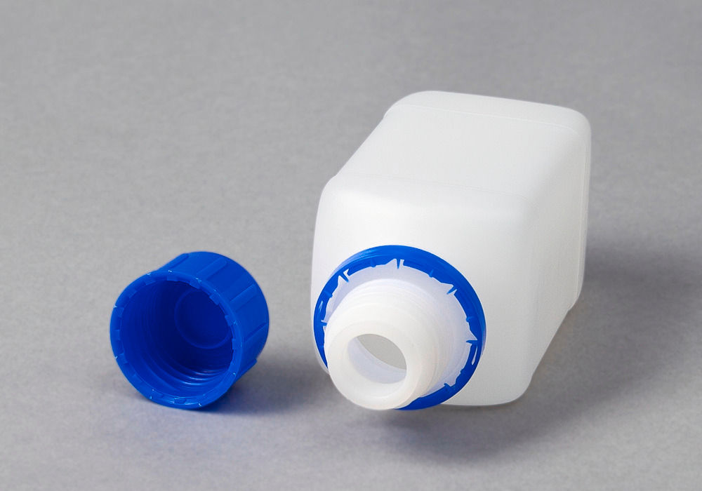 HDPE boce sa uskim grlom, četvrtaste, prirodno-providne, 250 ml, 30 komada DENIOS 257547W