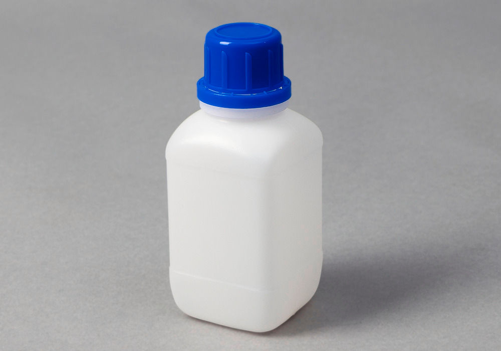 HDPE boce sa uskim grlom, četvrtaste, prirodno-providne, 250 ml, 30 komada DENIOS 257547W