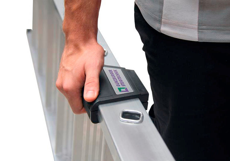 MUNK Samostojeća Merdevina sa Gazištima R13 Aluminijum 2 x 6 Gazišta 262184W