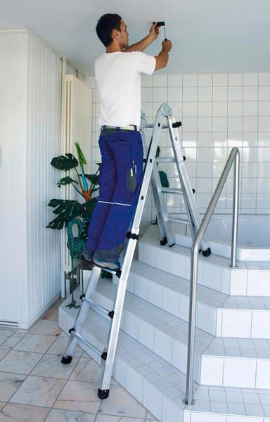 MUNK Aluminijumske Teleskopske Merdevine 4 x 3 Prečke 262051W