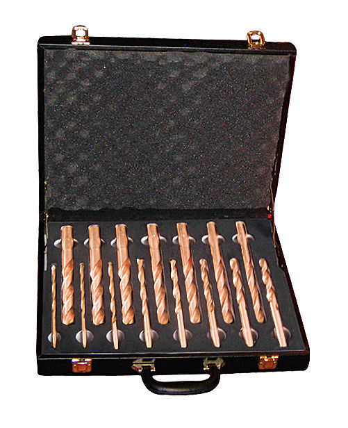 DENIOS Set Burgija 15-delni 6-20 mm Bakar-Berilijum Varnično Siguran Ex Zona
