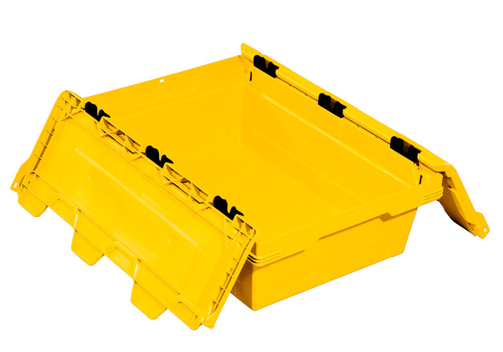 Višekratni Stapelbehälter Classic-Line D DENIOS 265265W 600 x 400 x 199 mm Žuti