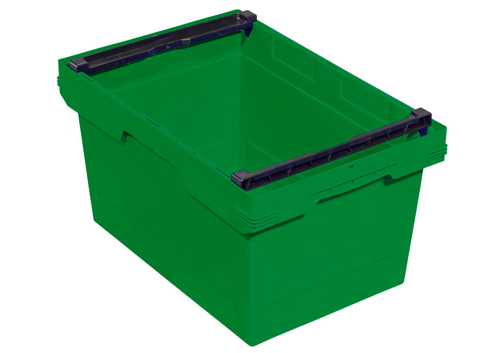Višekratni Stapelbehälter Classic-Line D DENIOS 265262W 600 x 400 x 323 mm Zeleni