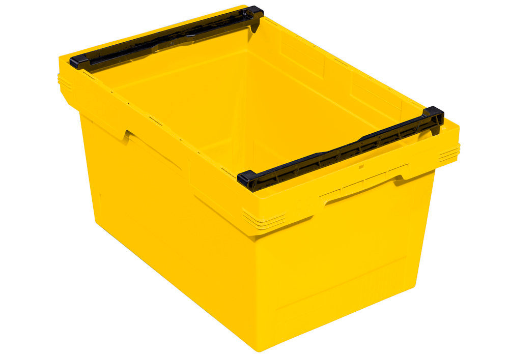 Polipropilenski Sklopivi Stapelbehälter Classic-Line D DENIOS 265261W 600 x 400 x 323 mm Žuti
